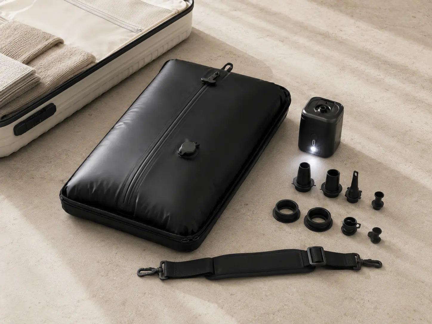Noir · 1 sac + pompe